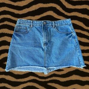 Forever 21 Light Blue Denim Mini Skirt – 30 ‎